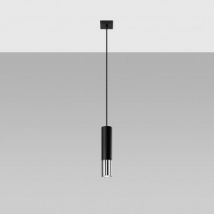 Hängeleuchte Loopez 1 Metall SOLLUX Chrom