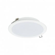 LED-Downlight 12W PHILIPS Ledinaire Slim Schnitt Ø 150 mm DN065B G4 Warmes Weiß 3000K