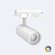 LED-Strahler für 3-Phasenstromschiene 30W Fasano CCT No Flicker Dimmbar DALI Weiss Wählbar (2700K-3200K-4000K)