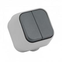 Interrupteur Double IP54 PC