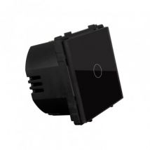 Interrupteur Tactile WiFi Simple Modern Noir