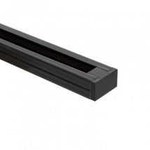 Rail Monophasé PC 1 Mètre pour Spots LED Noir