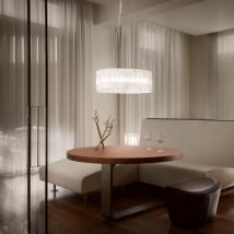 Suspension Accordéon Suspension White SLAMP Blanc Chaud 2700K