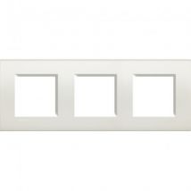 Platine Carée 3x2 Modules BTicino Living Light LNA4802M3BI Blanc