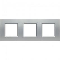 Platine Carée 3x2 Modules BTicino Living Light LNA4802M3BI Tech