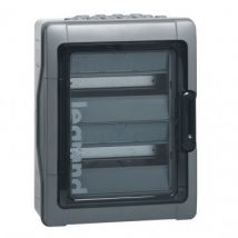 Coffret en Saillie Modulaire Étanche Plexos³ IP65 2x12 Modules LEGRAND 601832 Gris