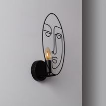 Applique Murale Métal Ghali Noir