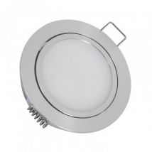 Downlight LED 3W 12V DC Orientable avec Connecteur Rapide Coupe Ø 67mm Blanc Chaud 2700K