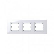 Cadre pour Pièce Intermédiaire 3 Emplacements Blanc SIMON 27 Play 2701630-030 Blanc