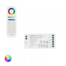 Contrôleur Variateur RGBW 12/24V DC + Télécommande RF 8 Zones MiBoxer RGBW