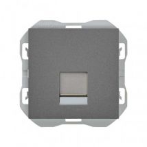 Plaque Prise RJ45 SIMON 270 20000187 Titanio