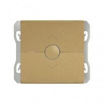 Interrupteur Volets Roulants Automatiques 3 Positions SIMON 270 20000333 Doré