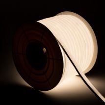 Bobine Gaine Néon LED Flexible Dimmable 7.5W/m 220V AC 120 LED/m 50m Semi-circulaire