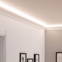 Moulure Classic 2m pour Ruban LED Blanc