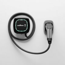 Borne de Recharge pour Voiture Électrique WALLBOX Pulsar Plus 22kW Triphasé 7m Noir
