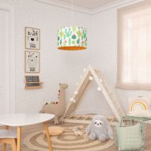 Suspension Textile Kuiva Blanc