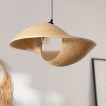 Abat-jour Bambou Suspension Shuka Acacia Big ILUZZIA Naturel