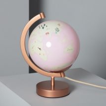 Lampe à Poser Bola Mundo Or Rose
