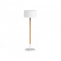 Lampadaire LED Extérieur RGBW Chloe Plant Solar Smarttech Bois