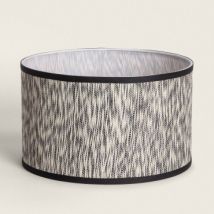 Abat-jour de Lampe Saniya ILUZZIA Blanc - Noir