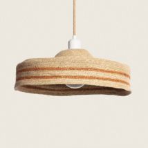 Suspension Fibres Naturelles Daya Orange