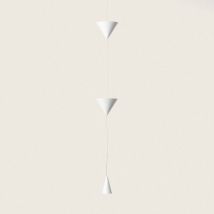 Suspension LED 13W Métal Tadim Blanc Mate