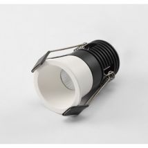 Spot Downlight LED Orientable Rond UGR11 12W Coupe Ø65mm Noir