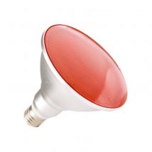 15W E27 PAR38 1350 lm Red Light LED Bulb IP65 - Red