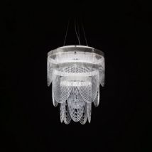 SLAMP Ceremony Large Suspension pendant Lamp - White