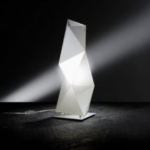 SLAMP Diamond Floor Medium Floor Lamp - White