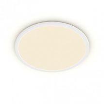 PHILIPS CL550 SuperSlim 22W 3 Levels Dimmable LED Ceiling Lamp IP44 - Black