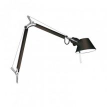 ARTEMIDE Gloss White Tolomeo Micro Table Lamp with Fixed Support - Black