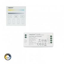 MiBoxer 12/24V DC CCT Dimmer + 4 Zones RF Remote Control - CCT