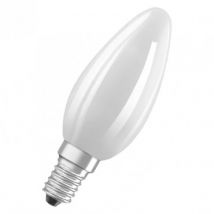 4.8W E14 C35 470 lm Candle Parathom Classic Dimmable Opal Filament LED Bulb OSRAM 4058075591257 - Warm White 2700K