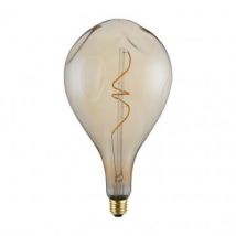 E27 A165 5W 250lm Bumped Pear XXL Filament LED Bulb Creative-Cables DL700307 - Warm White 2000K