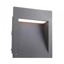 Segnapasso LED a Incasso Micenas Square 20W IP66 Grigio Urbano LEDS-C4 05-9885-Z5-CL Diverse opzioni