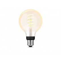 Lampadina LED Filamento E27 7W 550 lm G93 Hue White Ambiance PHILIPS Selezionabile (Caldo-Naturale)