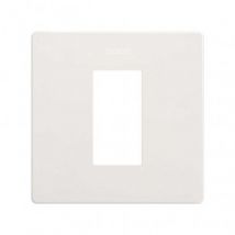 Cornice 1 Elemento Estetica Minima SIMON 270 27101610 Bianco