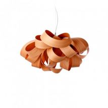 Lampada a Sospensione Legno Agatha LZF Marrone scuro