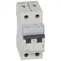 LEGRAND 403605 C Curve 6kA 10-25A TX3 Tertiary 2P Thermal-Magnetic Circuit-Breaker - 16 A