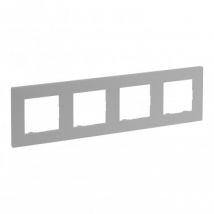 Cover Plate 4-Module LEGRAND Niloé Step 864_74 - Aluminium