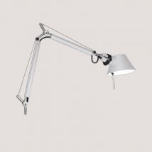 ARTEMIDE Tolomeo Micro Table Lamp with Bright White Support - Glossy White