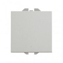 Neutral Pushbutton Mechanism SIMON 270 20000150 - Aluminium