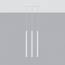 Pastelo 3 Spotlight Metal Pendant Lamp SOLLUX - White
