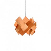 Escape LZF Wooden Pendant Lamp - Dark Brown