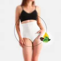 Lytess - Culotte Ceinture Gainante Et Minceur - Blanc - Taille L/XL