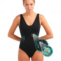 Lytess - Scolpire Il Costume Da Bagno Snellente Raccolto - Nero - Taglia S/M