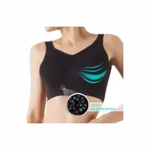 Lytess - Brassière Confort Nuit - Noir - Taille XXL