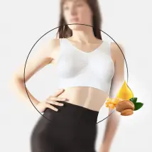 Lytess - Brassiere Confort Raffermissante Maintien Léger - Blanc - Taille S/M