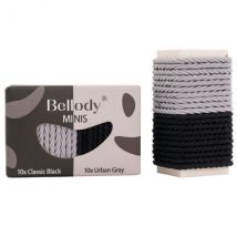 Bellody Mini Haargummis Schwarz & Grau - Mischpaket 20 Stk. Haargummi - Parfümerie Becker